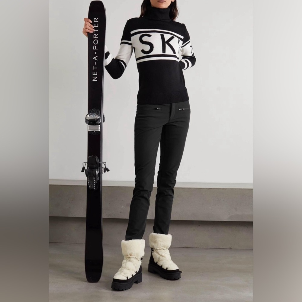 Perfect moment skinny ski black pants S